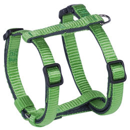 Nobby Hundegeschirr Classic Preno Mini aus Nylon für Welpen und kleine Hunde in Grün XS – Bild 1 von 3