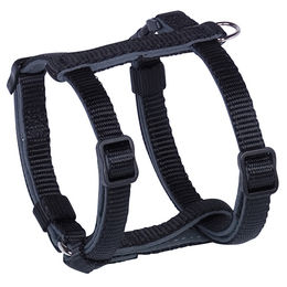 Nobby Hundegeschirr Classic Preno Mini Schwarz für Welpen aus Nylon in XS – Bild 1 von 3