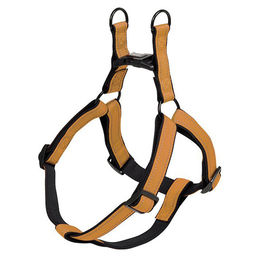 Produktbild von Nobby Hundegeschirr Classic Reflect Soft Nylon Goldfarben Schwarz