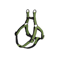 Produktbild von Nobby Hundegeschirr Classic Reflect Soft Nylon Grün Schwarz Größe XS