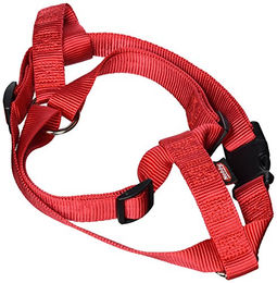 Nobby Hundegeschirr Classic rot aus Nylon mit Brustumfang 70-90 cm – Bild 1 von 4