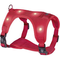 Produktbild von Nobby Hundegeschirr Flash Mesh rot Größe M wasserabweisend aus Nylon - 1 Stk.