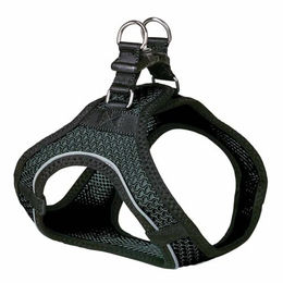 Nobby Hundegeschirr Mesh Air grau M-L aus Neopren wasserabweisend – Bild 1 von 2