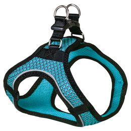 Nobby Hundegeschirr Mesh Air hellblau Größe S-M aus Nylon wasserabweisend – Bild 1 von 3