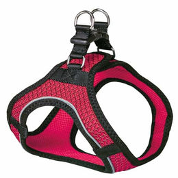 Nobby Hundegeschirr Mesh Air Sicherheitsgeschirr aus Nylon rot XS – Bild 1 von 2