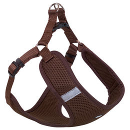 Nobby Hundegeschirr Mesh Reflect Braun Größe XS – Bild 1 von 2