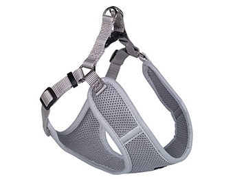 Nobby Hundegeschirr Mesh Reflect Grau Größe M mit Bauchumfang 48-56 cm – Bild 1 von 4