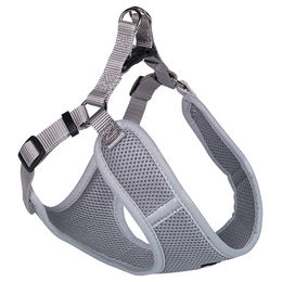 Nobby Hundegeschirr Mesh Reflect Grau Größe S mit Bauchumfang 41-46 cm – Bild 1 von 3