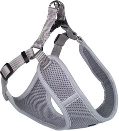 Nobby Hundegeschirr Mesh Reflect Grau mit reflektierenden Elementen Größe L Bauchumfang 58-69 cm – Bild 1 von 4