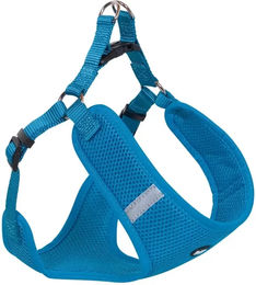 Nobby Hundegeschirr Mesh Reflect Stoff Hellblau Größe XL – Bild 1 von 2