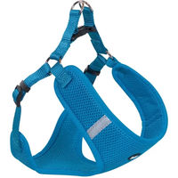 Produktbild von Nobby Hundegeschirr Mesh Reflect Stoff Hellblau Größe XL