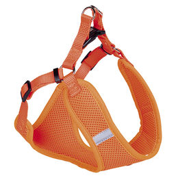 Nobby Hundegeschirr Mesh Reflect Stoff Neonorange Größe XS Bauchumfang 28-33 cm – Bild 1 von 3