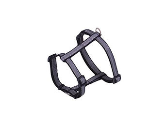 Nobby Hundegeschirr Mini Reflect Grau aus Nylon mit Reflektor für kleine Hunde und Welpen 25-35 cm – Bild 1 von 2