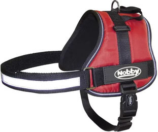 Nobby Hundegeschirr Seguro Rot aus Nylon wasserabweisend Größe M – Bild 1 von 3