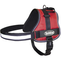 Produktbild von Nobby Hundegeschirr Seguro rot wasserabweisend aus Nylon für Hunde - 1 Stk.