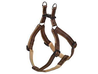 Nobby Hundegeschirr Soft Grip aus Nylon braun Brustumfang 40-56 cm – Bild 1 von 3