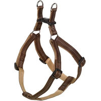 Produktbild von Nobby Hundegeschirr Soft Grip aus Nylon in Braun mit Brustumfang 60-86 cm