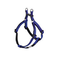 Produktbild von Nobby Hundegeschirr Soft Grip Blau Nylon Größe XL Brustumfang 60-86 cm