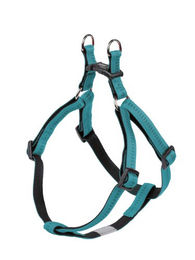 Nobby Hundegeschirr Soft Grip XS aus Nylon in Türkis für kleine Hunde – Bild 1 von 5
