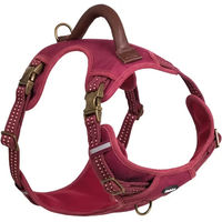 Produktbild von Nobby Hundegeschirr Sporty Brustgeschirr mit Griff Rot Größe S-M