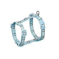 Produktbild von Nobby Hundegeschirr Tartan Blau Polyester für Welpen Brustumfang 20-35 cm