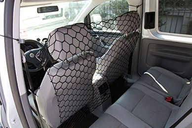 Nobby Hundegitter Auto-Schutznetz aus Nylon für große Rassen in Grau oder Schwarz 86x64 cm – Bild 1 von 4