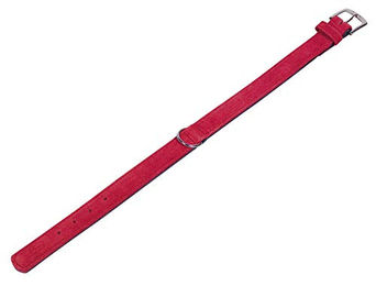 Nobby Hundehalsband aus Leder in Rot mit 25-32 cm Umfang – Bild 1 von 2