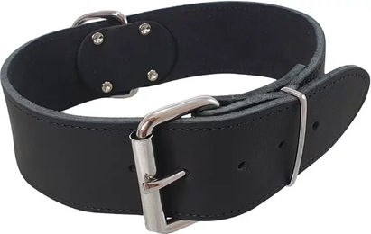 Nobby Hundehalsband aus Leder Schwarz Größe XL – Bild 1 von 2