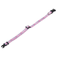 Produktbild von Nobby Hundehalsband Camouflage Pink aus Nylon für Welpen und kleine Hunde 13-20 cm