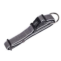 Produktbild von Nobby Hundehalsband Cayo Grau Nylon Größe L 30-45 cm