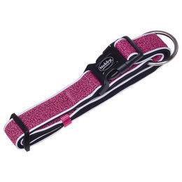 Nobby Hundehalsband Cayo Rosa Nylon Größe L 20-30 cm – Bild 1 von 5