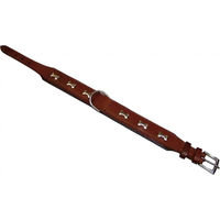 Produktbild von Nobby Hundehalsband Cerro aus Leder in Braun 40 cm