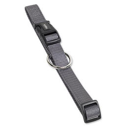 Produktbild von Nobby Hundehalsband Classic aus Nylon in Grau Grösse L 50-65 cm