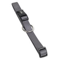 Produktbild von Nobby Hundehalsband Classic aus Nylon in Grau Grösse L 50-65 cm