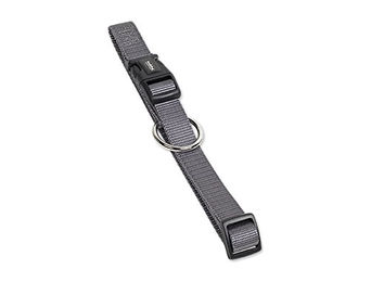 Produktbild von Nobby Hundehalsband Classic aus Nylon in Grau Grösse L