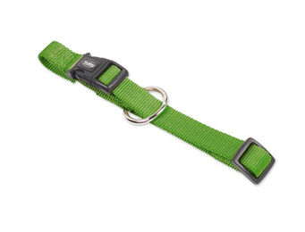 Produktbild von Nobby Hundehalsband Classic aus Nylon in Grün Größe L mit 50-65 cm Umfang