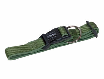 Nobby Hundehalsband Classic aus Nylon in Grün Größe M – Bild 1 von 2