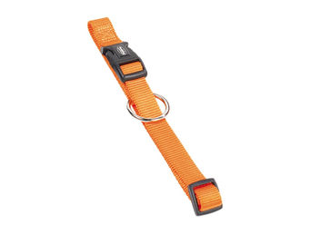 Nobby Hundehalsband Classic Orange Nylon Größe L 20-35 cm – Bild 1 von 3