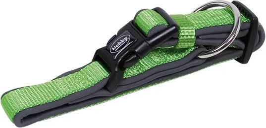 Nobby Hundehalsband Classic Preno aus Nylon in Grün/Grau Größe XS – Bild 1 von 2