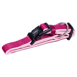 Nobby Hundehalsband Classic Preno aus Nylon in Rosa, Größe L (25-35 cm) – Bild 1 von 2