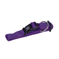 Produktbild von Nobby Hundehalsband Classic Preno aus Nylon lila Größe L 25-35 cm