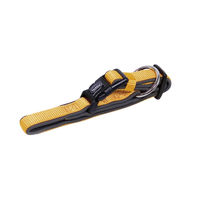 Produktbild von Nobby Hundehalsband Classic Preno aus Nylon orange grau Größe L 40-55 cm