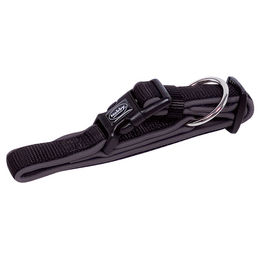 Nobby Hundehalsband Classic Preno aus Nylon Schwarz Grau Grösse L 25-35 cm – Bild 1 von 5