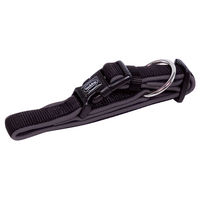 Produktbild von Nobby Hundehalsband Classic Preno aus Nylon XS Schwarz Grau