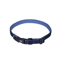 Produktbild von Nobby Hundehalsband Classic Preno Mini aus Nylon Blau Grösse L 20-35 cm für Welpen