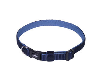 Nobby Hundehalsband Classic Preno Mini aus Nylon für Welpen Blau L 13-20 cm – Bild 1 von 3