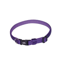 Produktbild von Nobby Hundehalsband Classic Preno Mini aus Nylon Lila XS für Welpen