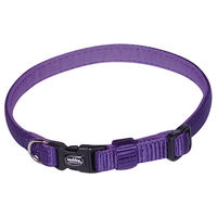 Produktbild von Nobby Hundehalsband Classic Preno Mini für Welpen aus Nylon in Lila, 20-35 cm