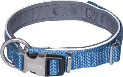 Nobby Hundehalsband Classic Preno Royal Blau aus Nylon Größe S-M 38-47 cm – Bild 1 von 3