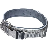 Produktbild von Nobby Hundehalsband Classic Preno Royal Grau Nylon Größe L 38-47 cm